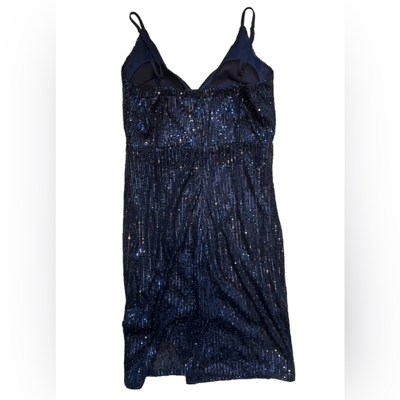 Glamorous Midnight Sequin Mini Dress - Picture 7 of 8